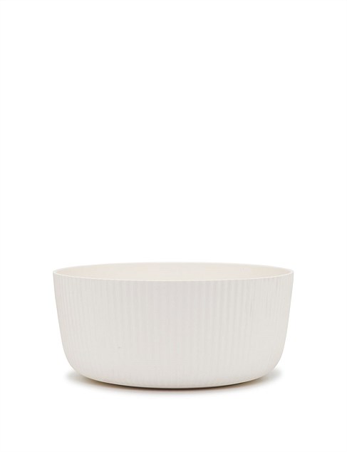 Avalon Fluted Melamine Serving Bowl 25cm