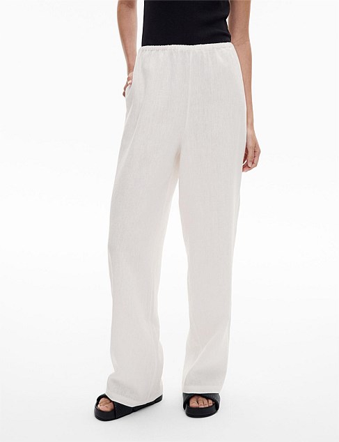 Linen Pull On Pant