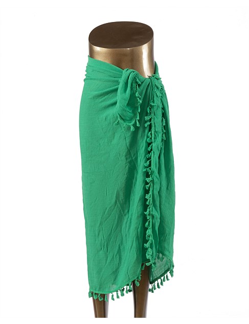 POM POM EDGE SARONG