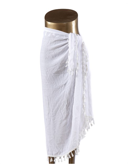 POM POM EDGE SARONG