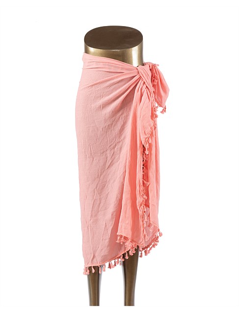 POM POM EDGE SARONG