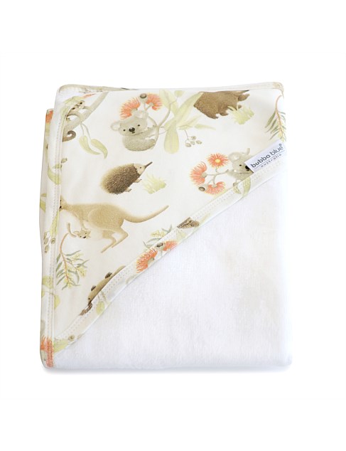 AUSSIE ANIMALS HOODED TOWEL