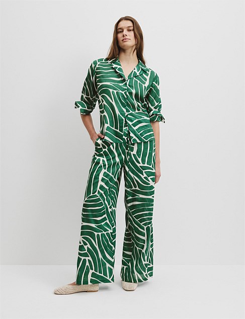 Australian Cotton Print Voile Pant