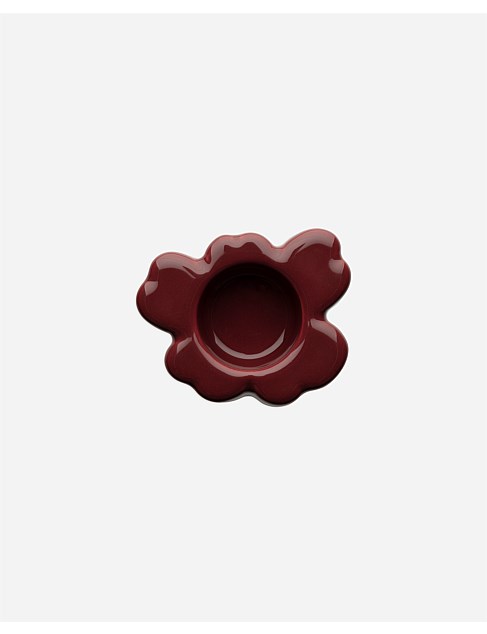 Unikko Tealight Holder Maroon