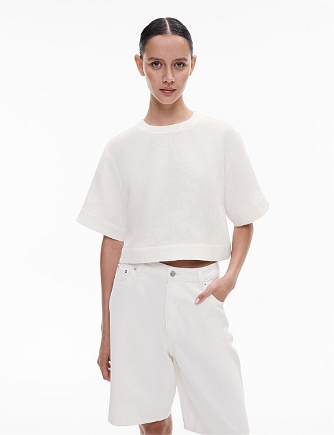 Linen Crop Popover