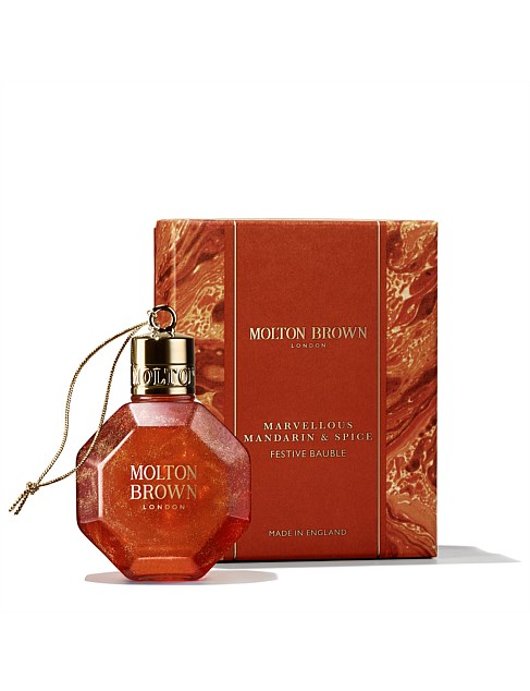 Marvellous Mandarin & Spice Festive Bauble 75ml