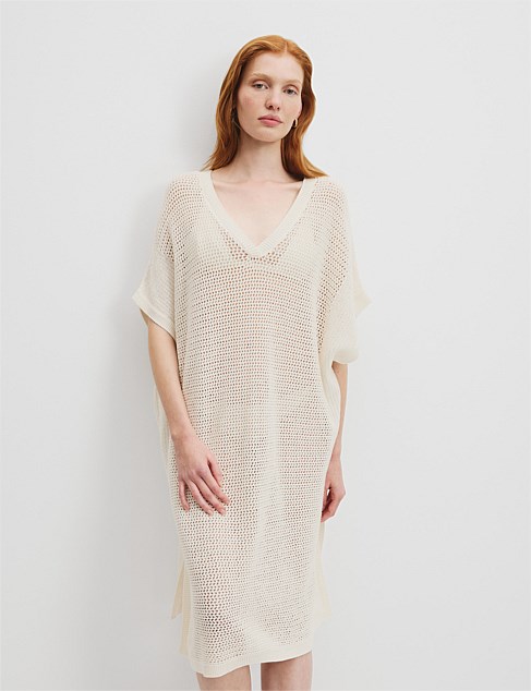 Australian Cotton Crochet Kaftan