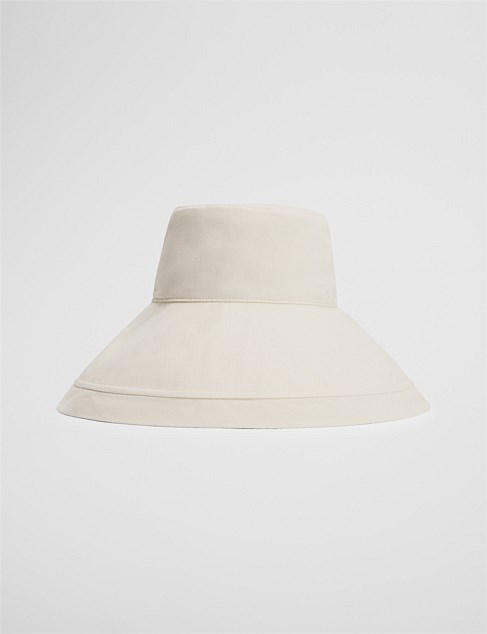 Wide Brim Bucket Hat