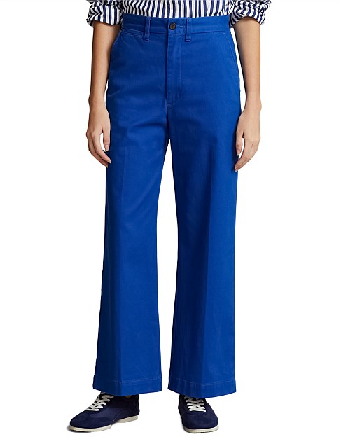 CHINO WIDE-LEG PANT