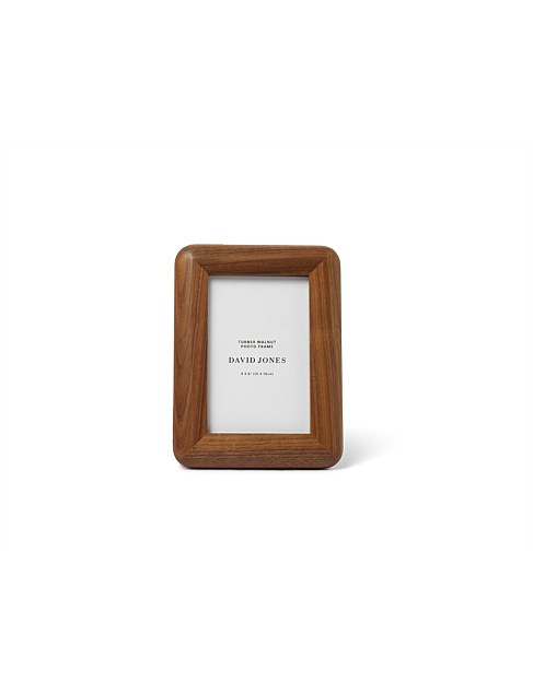 Turner Walnut 4x6 Photo Frame