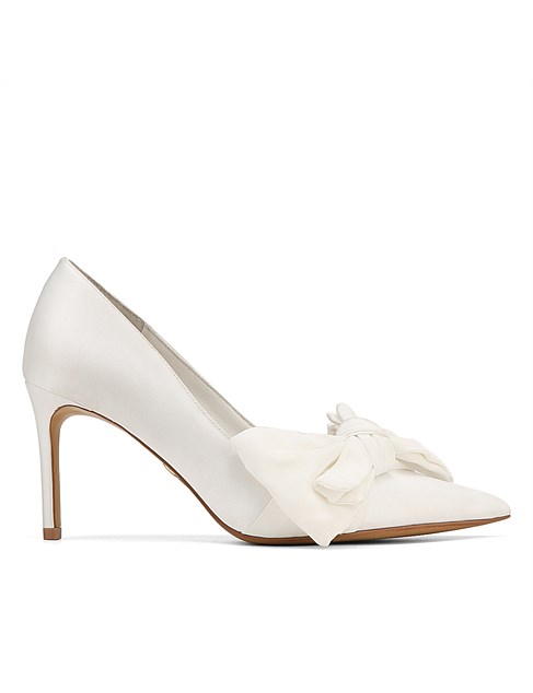 SIERRA Ivory Recycled Satin Heel