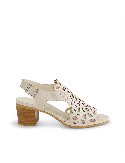 Britae Almond Leather Sandals