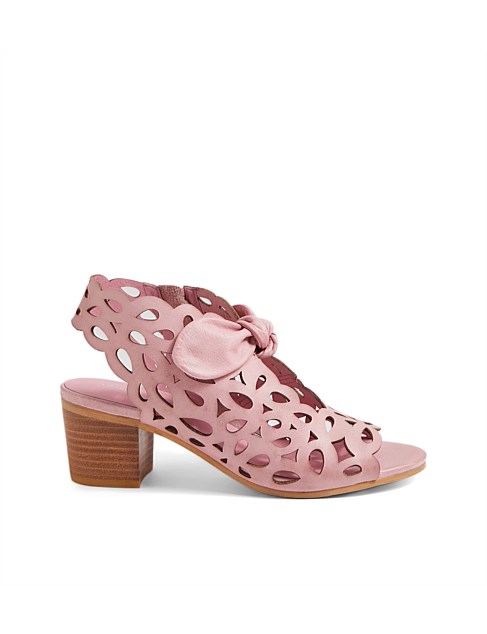 Brileys Pretty Pink Leather Sandals