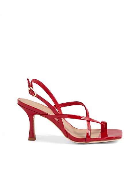 Witney Candy Red Patent Leather Sandals