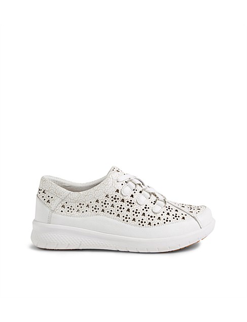 Sarmi XF White Leather Sneakers