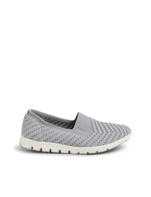 Gardi Light Grey Knit Sneakers