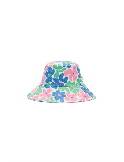 RETRO FLORAL BUCKET HAT