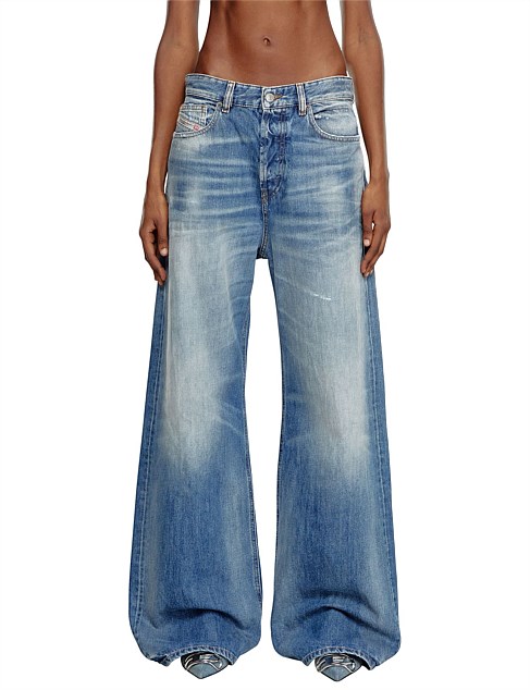 1996 D-SIRE LOW WAIST BAGGY JEANS