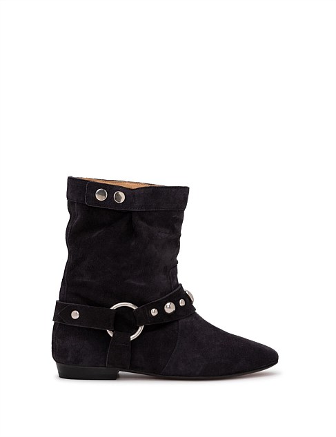 STANIA SUEDE BUCKLE BOOT