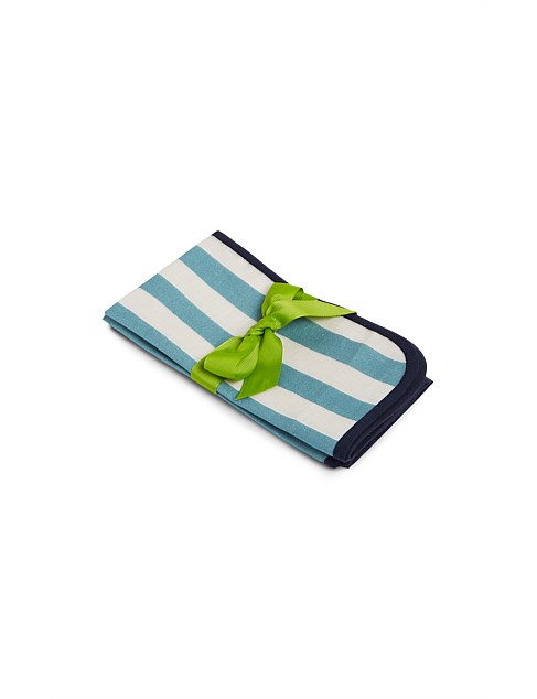 RIVIERA CELESTE LARGE NAPKINS SET OF 2 45X45CM