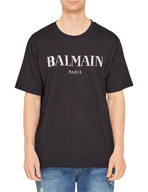 EMBROIDED BALMAIN VINTAGE T-SHIRT