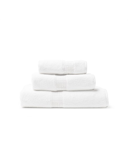 MAZE LACE GUEST TOWEL