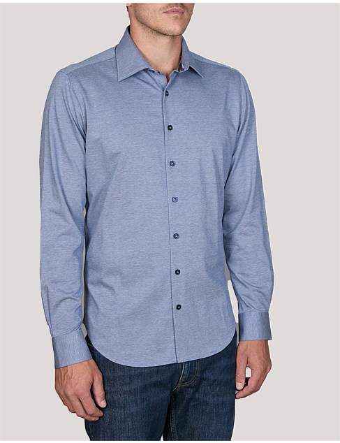 LS PONTE D'ORO PIQUE KNTTD SHIRT