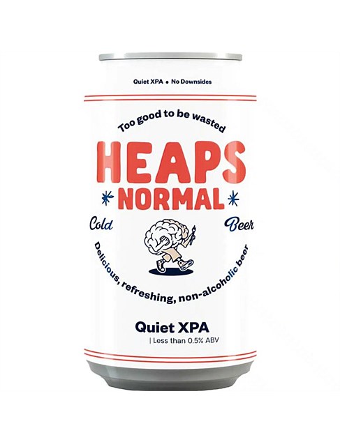 HEAPS NORMAL QUIET XPA NON ALCOHOLIC 330ML CAN