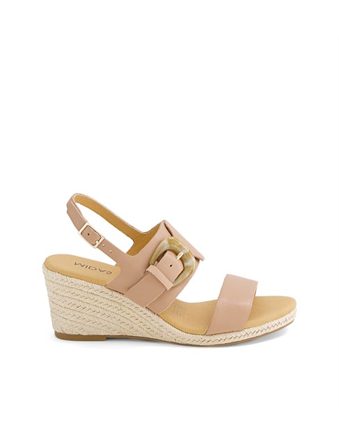 Joi Latte Leather Sandals