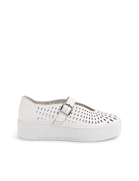 Wolla White Leather Sneakers