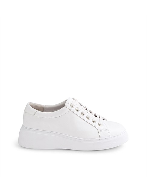 Yejer White Leather Sneakers