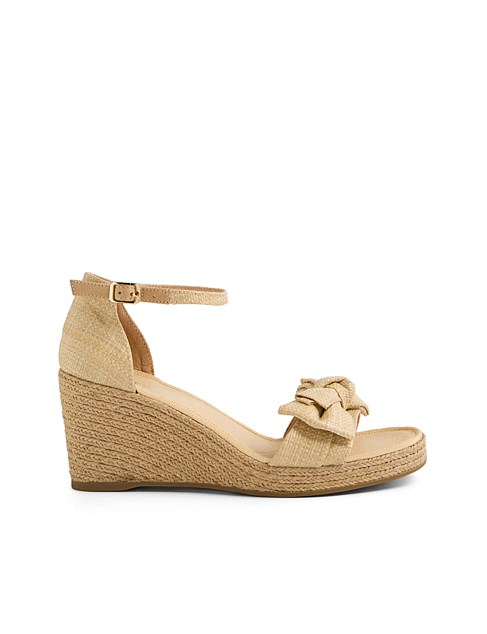 Pemmos Natural Synthetic Raffia Espadrilles