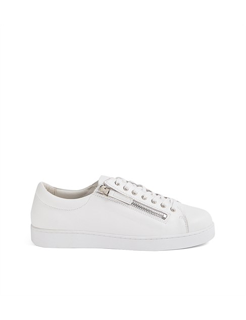 Jeyors White Leather Sneakers