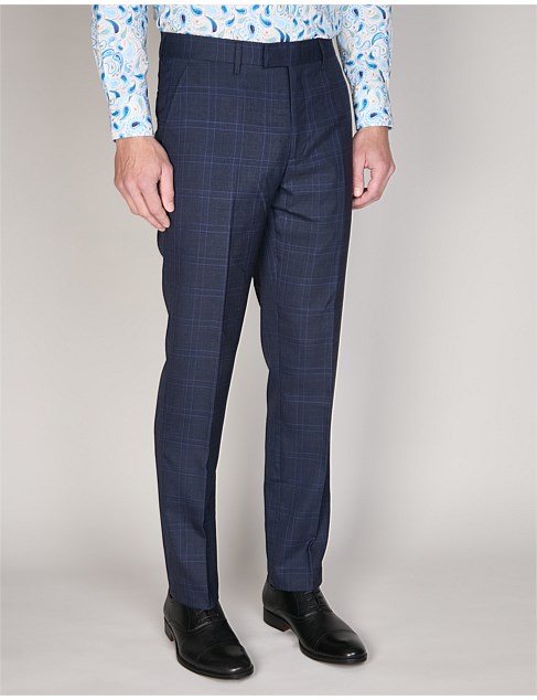 GRANT SUBTLE CHECK SUPER SUIT TROUSER