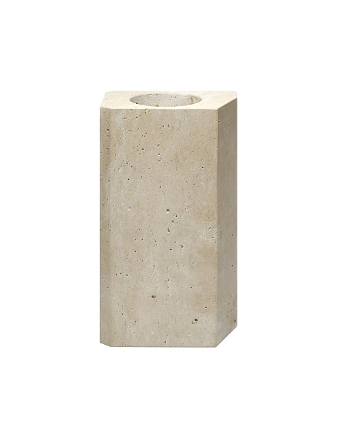 1978 Travertine Marble Vase