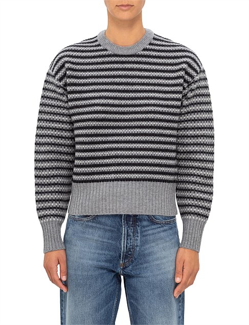 STRIPE JACQUARD JUMPER