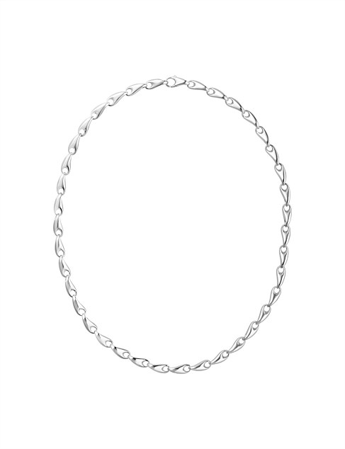 REFLECT NECKLACE SILVER 60 CM