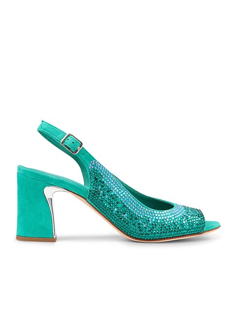 Kerry Emerald Multi Sandals