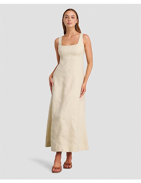 DAPHNE LINEN DRESS