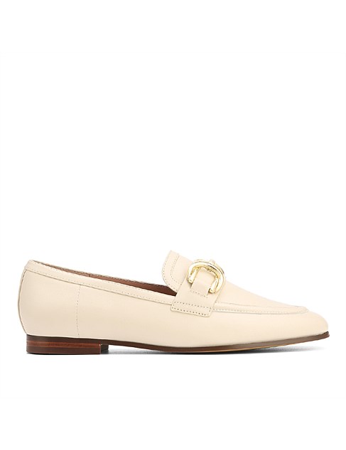 ARGENTINA Vintage Ivory Leather Loafer