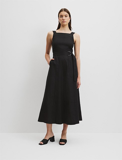 Apron Midi Dress