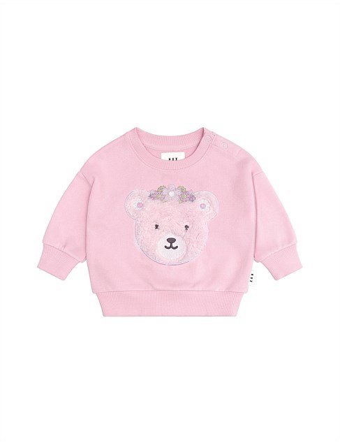 DAISY FURRY BEAR SWEATSHIRT