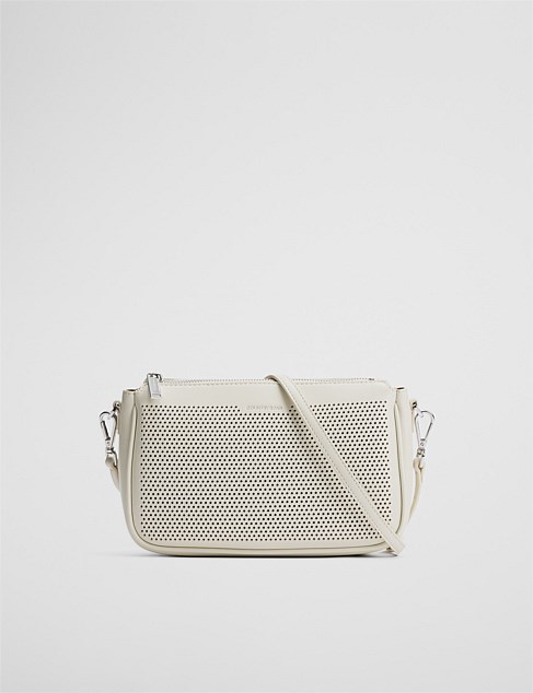 Perforated Crossbody Bag