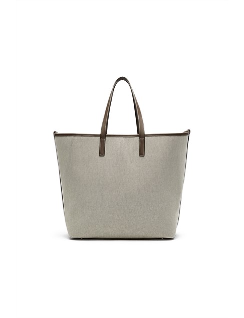 LARGE TEXTURED TOTE