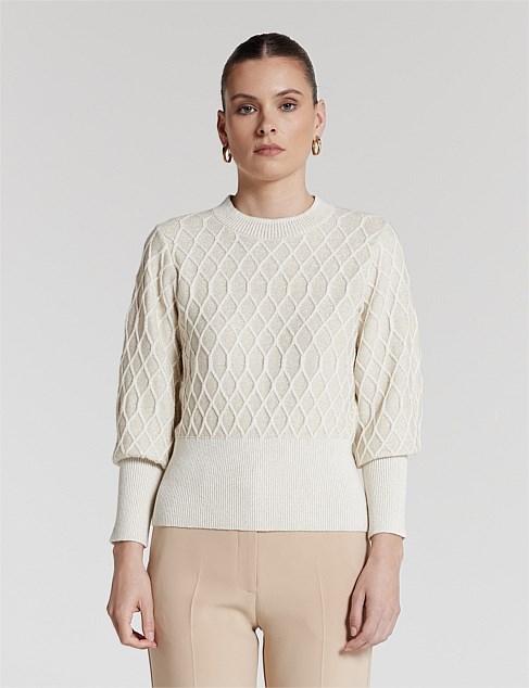 TIVOLI LUREX KNIT JUMPER