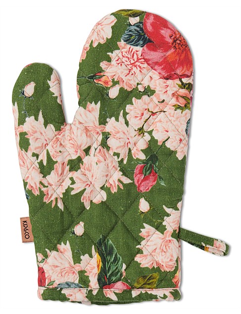 Rose Garden Oven Mitt