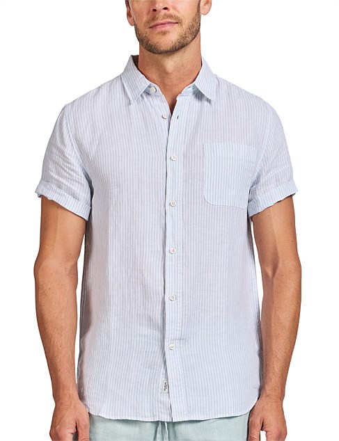 RORY SHORT SLEEVE LINEN SHIRT