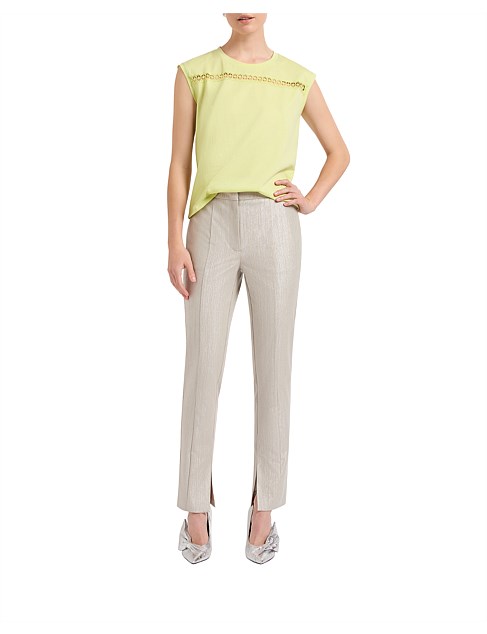 QUINN STRETCH LINEN PANT