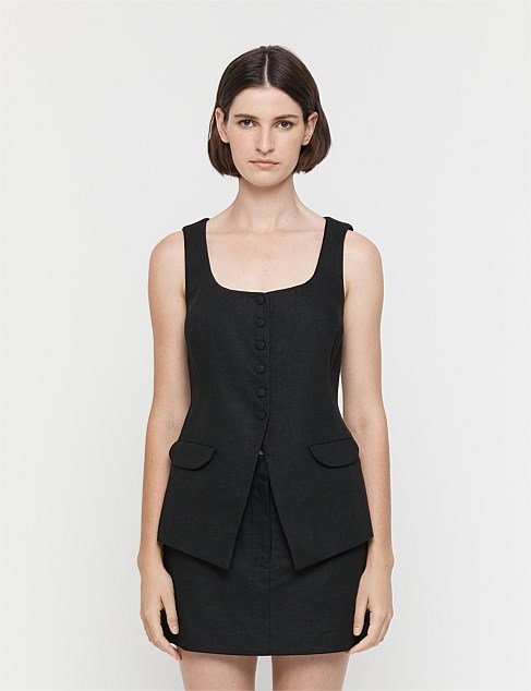 Anina Classic Waistcoat Top