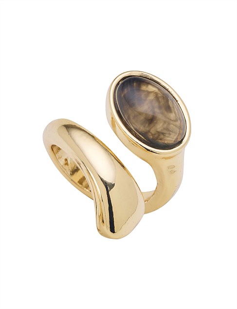 STONE WRAP RING